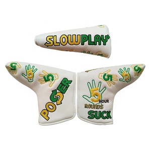 Fundas para <span class=keywords><strong>Palos</strong></span> <span class=keywords><strong>de</strong></span> <span class=keywords><strong>Golf</strong></span> <span class=keywords><strong>de</strong></span> Piel Sintética con Cierre Magnético, con Logotipo Bordado Personalizado o en Blanco, Suministro <span class=keywords><strong>de</strong></span> Fábrica - Product Image 1
