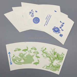 Vaso de Papel de Pulpa de Madera, Material Prima para Vasos Desechables, Logotipo Personalizado, Vaso de Papel para Bebidas Calientes y Café - Product Image 4