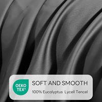 Cloudland bio eucalyptus lyocell draps de lit draps de lit ensembles de literie lyocell