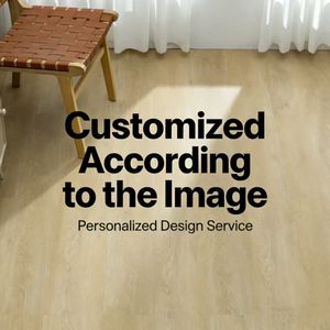 Revêtement de sol SPC écologique à clipser, bandes de revêtement de sol en PVC résistantes à l'eau et à l'humidité à bas prix. - Product Image 5