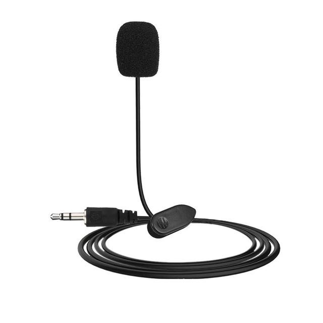 Lavalier Wired Microphone Easy Portability Suitable for Life Vlogging Interview Recording Teaching