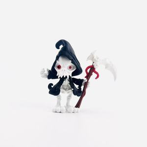 Action Figure di Mago Scheletro Stampata in 3D con Cappello e Bacchetta, Modello Articolato e Posabile, Decorazione di Halloween, Regalo Giocattolo - Product Image 2
