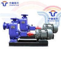 Pompe centrifuge auto-amorçante série ZX pour eau propre, pompe de circulation auto-amorçante à raccordement direct
