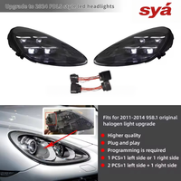 Ensemble de phares LED SYA pour Porsche Cayenne 92A 958.1 2011-2014, mise à niveau Matrix style 2024 [1979LL]