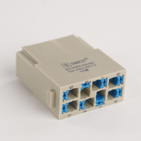 09140085001 Connecteur mâle 8 broches HMEE-008-MQ, module enfichable, 0,5-2,5 mm², connecteur robuste