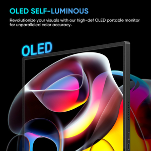 Sibolan 1080P OLED xách tay màn hình 13.3 inch Full HD OLED IPS 100% sRGB máy tính xách tay màn hình loa USB-C HD du lịch màn hình cho PC - Product Image 3
