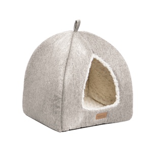 เตียงสุนัขขนาดใหญ่ หรูหรา ขายส่ง กันน้ำ นุ่มพิเศษ ทำความสะอาดง่าย ระบายอากาศได้ดี เตียงยกสูงสำหรับสัตว์เลี้ยง เตียงสุนัข - Product Image 1