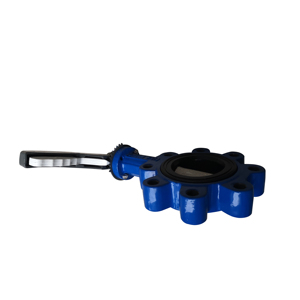 Válvula de mariposa tipo wafer de acero inoxidable DN50 de 4 pulgadas con revestimiento de PTFE y sello de goma manual, proveedor chino de hierro fundido. - Product Image 3