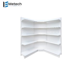 Kệ siêu thị-kệ lưu trữ kim loại nặng một mặt cấu hình hiển thị đứng cửa hàng kết hợp kệ - Product Image 1