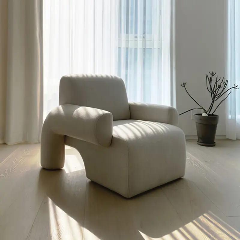 Canapé-lit simple pour salon en vente directe du fabricant Canapé de loisir pour chambre à coucher Fauteuil de lecture