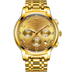 <span class=keywords><strong>LIGE</strong></span> — <span class=keywords><strong>montre</strong></span>-bracelet de luxe pour hommes, étanche, 30m, à Quartz, nouvelle collection <span class=keywords><strong>2021</strong></span> - Product Image 3