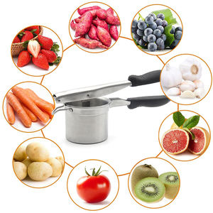 <span class=keywords><strong>Homesmart</strong></span> เครื่องบดผัก, เครื่องบดมันฝรั่งขนาดใหญ่อุปกรณ์ในครัวทำจากสเตนเลสสตีลสำหรับงานหนัก - Product Image 6