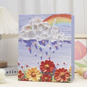 Sacs en papier personnalisés de luxe à prix de gros, avec votre propre logo, pour cadeaux de marque célèbre - Product Image 5