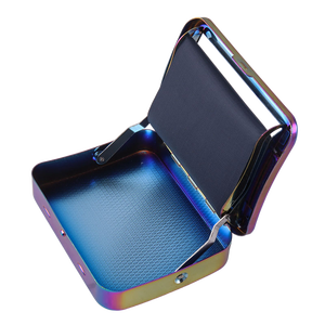 Óng ánh <span class=keywords><strong>70mm</strong></span> Cán thuốc Lá Trường hợp kim loại thuốc lá trường hợp - Product Image 1