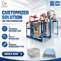 Machine de moulage de formes en EPS Guiju avec commande PLC pour ligne de production de pods et d'hourdis en mousse EPS