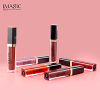 Gloss à lèvres mat vegan, cruelty-free, waterproof, anti-bavures, longue tenue, effet permanent, texture non collante