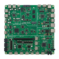 Placa Base de Panel de Control de Audio OEM BOM Gerber, Ensamblaje de PCB Musical de Fábrica, Componente PCBA Personalizable
