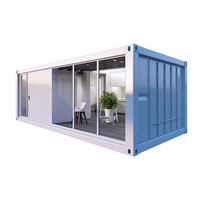 40 pieds conteneur d'expédition intelligent bureau maison de luxe modulaire préfabriqué maison préfabriquée pour la croatie espagne