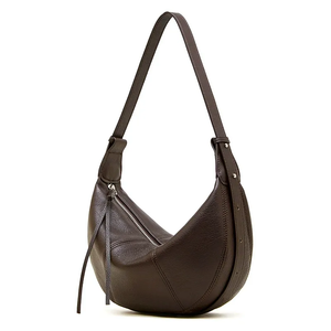 Bolso Cruzado Personalizable para Mujer, Material de Cuero, Diseño de Silla de Montar, Estilo Vintage, Costuras Reforzadas, Moda - Product Image 4