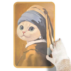 Weltberühmte Malerei Design <span class=keywords><strong>Cat</strong></span> Scratch <span class=keywords><strong>Mat</strong></span> Moderne Sternennacht <span class=keywords><strong>Cat</strong></span> Scratcher Pad Künstlerische <span class=keywords><strong>Cat</strong></span> Scratching <span class=keywords><strong>Mat</strong></span> für Indoor Cats - Product Image 1