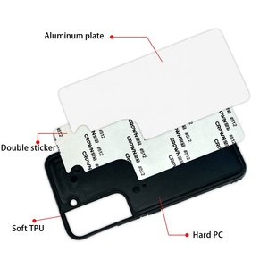 Cover Prosub Vuota per Sublimazione per <span class=keywords><strong>Samsung</strong></span> S22 S23 in TPU e PC 2D Stampa Personalizzata a Sublimazione Custodie Protettive per Cellulare - Product Image 2