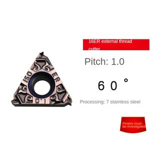 OKE fabrika için sert alaşım CNC ekler iplik kesme torna araçları için çelik OEM Support-16IRM agag55 22er/IR 3.5 4.0 4.5 5.0 - Product Image 3