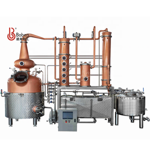 Équipement de distillation en cuivre Boben, colonne de distillation, alambic à alcool, whisky, gin, vodka, rhum, équipement de distillerie à vendre - Product Image 1