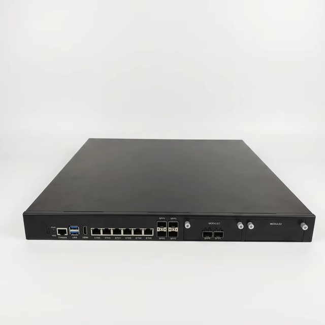 X86 Firewall PC 6*LAN 2.5G 6*SFP 10G H770 Support Intel I9 I7 I5 I3 12th To14th Gen CPU Network Server Pfsense Appliance