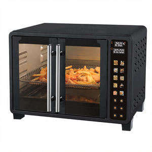 Horno Eléctrico Gd23e con Pantalla a Color, 23L, Doble Puerta, Multifuncional, para Panadería y Uso Doméstico, Diseño de Cámara de Acero Inoxidable - Product Image 1
