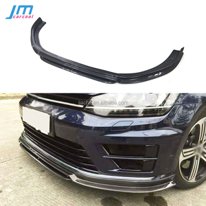 Protector de Parachoques Delantero de Fibra de Carbono para VW <span class=keywords><strong>Golf</strong></span> 7 VII MK7 <span class=keywords><strong>R</strong></span> <span class=keywords><strong>R</strong></span> <span class=keywords><strong>Line</strong></span> No Estándar 2014-2017 - Product Image 1