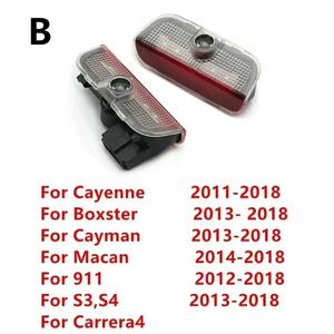 <span class=keywords><strong>2</strong></span> Stück Auto-LED-Logo-Türbeleuchtung Willkommensleuchte passend für Porsche Panamera 970 971 Cayenne 958 955 Macan 95B Boxster Cayman 981. - Product Image 3