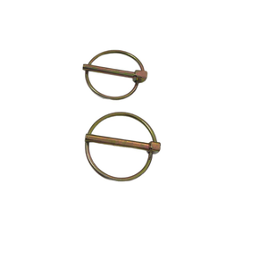 Pasadores <span class=keywords><strong>de</strong></span> Seguridad <span class=keywords><strong>de</strong></span> Acero al Carbono con Recubrimiento <span class=keywords><strong>de</strong></span> Zinc, Anillos en O, Pasadores <span class=keywords><strong>de</strong></span> <span class=keywords><strong>Remolque</strong></span> para Fijación Mecánica - Product Image 2