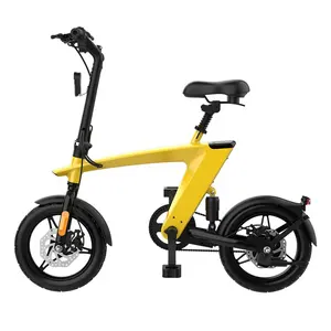 Origem Mini Bicicleta Elétrica E Moto-Ciclismo Poder Ajudar 14 Polegadas Mountain Bike 36V Escondido 250w Bateria de Lítio Ebike