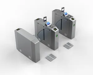 ESD Access Control Flap Barrier Gate Face Recognition Turnstile