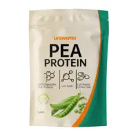 Lifeworth private label ön egzersiz organik dokulu bezelye konsantre protein tozu spor beslenme takviyesi
