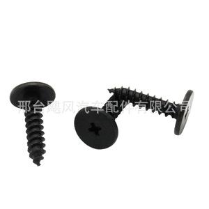 Tapping Screws For Car Mudguard Liner 90103TA0000 Phillips Head Metric Right Hand Low Profile Plastic <b>Fastener</b> - Product Image 4