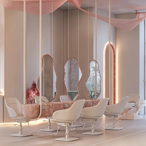 Premium Barber Shop Furniture Set and Full Store Renovation Plan - Product Image 1