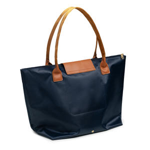 Oxford Cloth Foldable <b>Large</b> Capacity Canvas Lining Dumpling Bag <b>Handbag</b> Shoulder Bag Women's Shopping Bag - Product Image 2