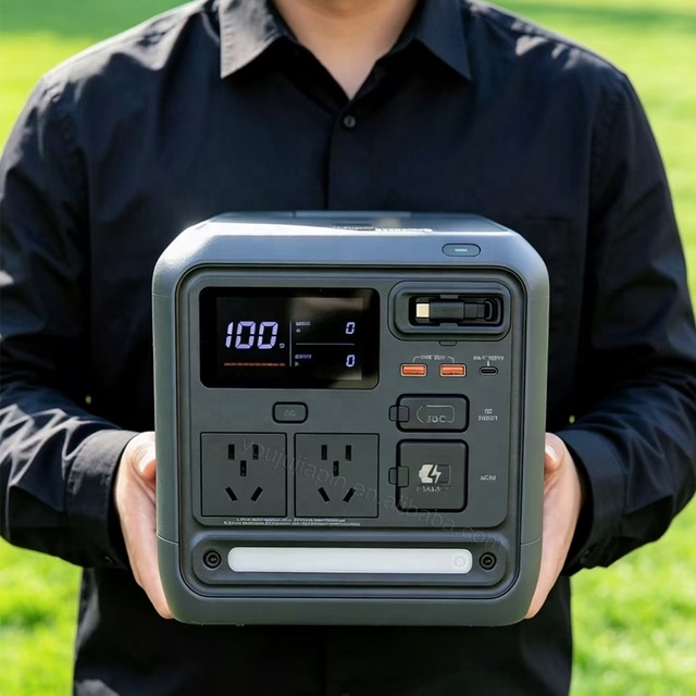 DJI Power 1000 Mini 1008Wh Portable Power Station 1000W LFP 400W Solar MPPT 58Min Charge 100W USB-C Camping Outdoor