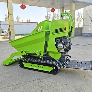 Camión de carga pequeño con orugas, dedicado al transporte transfronterizo, con plataforma giratoria de 180 grados para ganadería y carga de animales. - Product Image 6