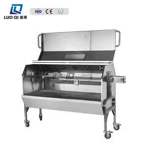 휴대용 상업용 스테인리스 스틸 바베큐 그릴 가스 야외 주방 미니 치킨/양고기/돼지고기 로스터 - Product Image 3