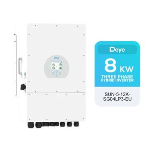เครื่องกำเนิดไฟฟ้าไฮบริด SUN-8K-SG04LP3-EU 8KW สามเฟส สำหรับระบบพลังงานแสงอาทิตย์เชิงพาณิชย์ รุ่น SUN-8K-SG04LP3-EU  รองรับการเชื่อมต่ออินพุต SU - Product Image 1