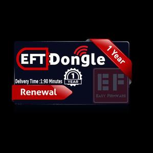 บริการเปิดใช้งานและต่ออายุ EFT Dongle 2 ปี สำหรับเครื่องมือโปรแกรมซ่อมโทรศัพท์ K391 - Product Image 1
