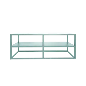 Europe Large Metal Square Coffee Table Console Table Sofa Side Table Living Room Modern Black