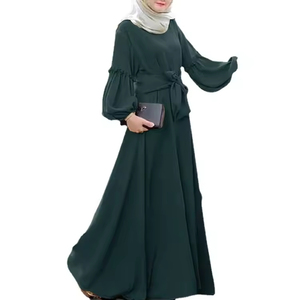 Custom Traditional Muslim Clothing Set Knitted Women Cardigan Sweater Open Abaya Islamic <b>Dress</b> <b>Eid</b> Muslim - Product Image 5