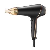 Nouveau design, séchage rapide à température constante, moteur AC, 3 réglages de chaleur, sèche-cheveux professionnel avec buse magnétique