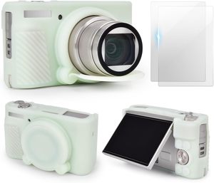 Durable mềm Silicone cao su máy ảnh Túi trường hợp da cho Canton sx740 máy ảnh trường hợp Phụ Kiện Bộ, Silicone trường hợp bảo vệ - Product Image 4