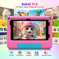 Tablette Android HD 7 pouces B7-P7 pour enfants avec caméra frontale, 8 Go + 64 Go, tablette éducative pour enfants, occasion
