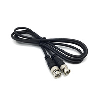 Cable de Conexión Coaxial BNC Macho a Macho Q9, Cable de Extensión de Video para Cámaras CCTV Analógicas AHD TVI CVI, Sistema de Seguridad HD