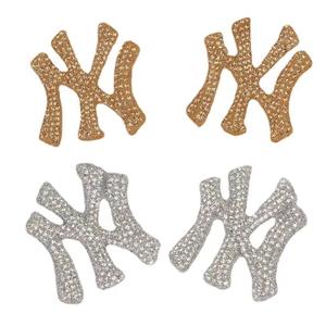 Grosir disesuaikan olahraga <span class=keywords><strong>m</strong></span> l B aksesoris hadiah kain Dekorasi garmen Fashion perhiasan panas memperbaiki berlian imitasi - Product Image 5